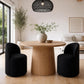 Alden 360° Upholstered Swivel Chair Set