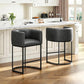Luxe Curve Counter Stool Set