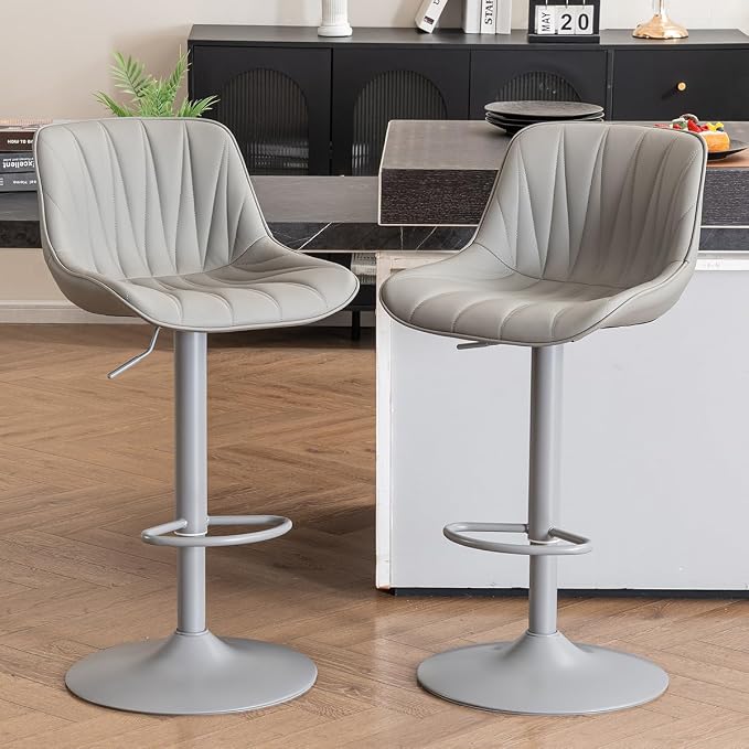 Aurelio 360° Adjustable Bar Stool Set