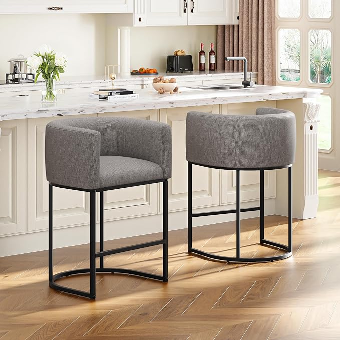 Luxe Curve Counter Stool Set