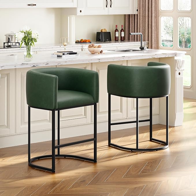 Luxe Curve Counter Stool Set