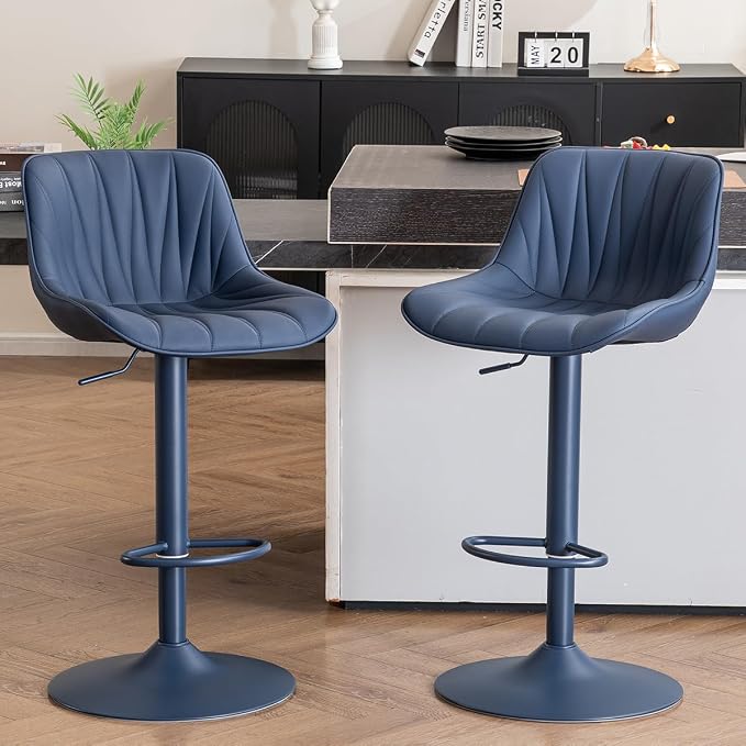 Aurelio 360° Adjustable Bar Stool Set