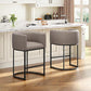Luxe Curve Counter Stool Set