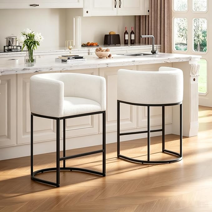 Luxe Curve Counter Stool Set