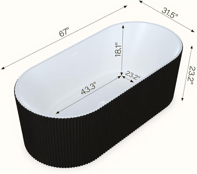Luxe Freestanding Bath