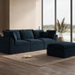 CloudLuxe Modular Sectional Sofa with Ottoman