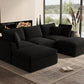 CloudLuxe Modular Sectional Sofa with Ottoman