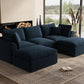 CloudLuxe Modular Sectional Sofa with Ottoman