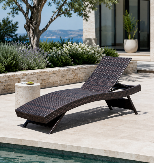 Harbor Wave Chaise Lounge Set