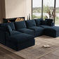 CloudLuxe Modular Sectional Sofa with Ottoman
