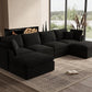 CloudLuxe Modular Sectional Sofa with Ottoman