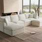 CloudLuxe Modular Sectional Sofa with Ottoman