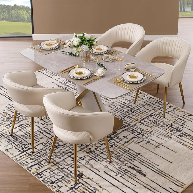 Marbella Upholstered Dining Chair Set