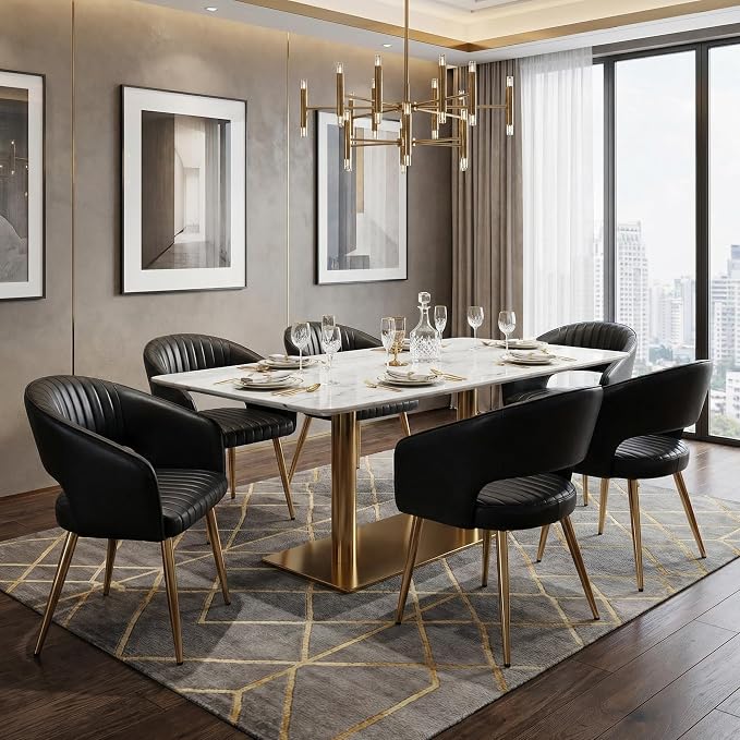 Marbella Upholstered Dining Chair Set