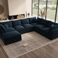 CloudLuxe Modular Sectional Sofa with Ottoman