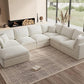 CloudLuxe Modular Sectional Sofa with Ottoman