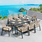 Coastal Breeze Rope Weave Patio Dining Set