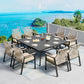Coastal Breeze Rope Weave Patio Dining Set