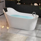 Jetted Hydromassage Whirlpool Bathtub