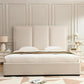 Modern Simplicity Linen Bed with Storage