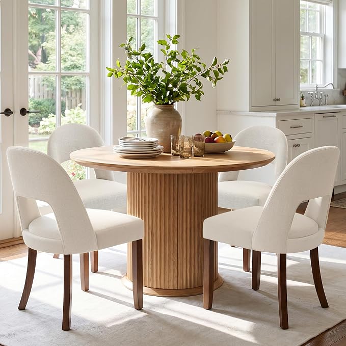 Ashford Linen Dining Chair Set