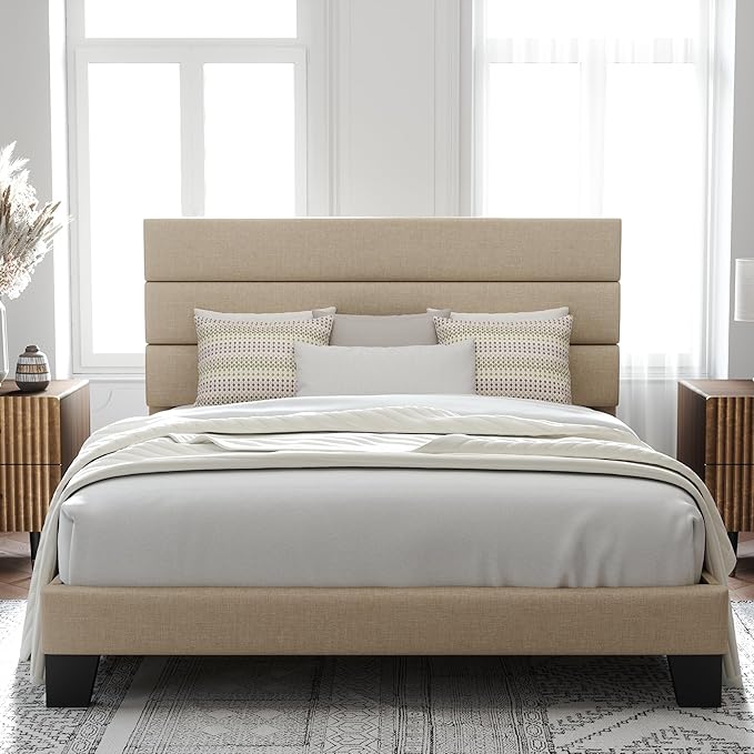 Minimalist Upholstered Bed