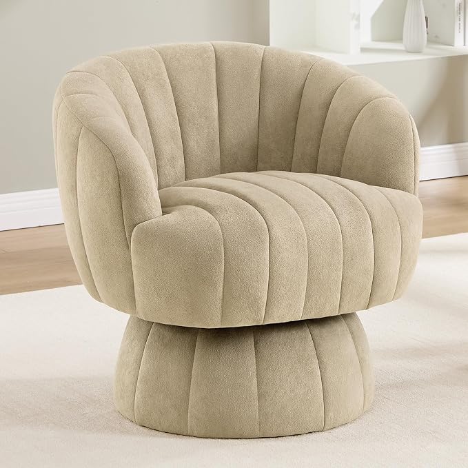 Serafina™ Velvet Swivel Accent Chair