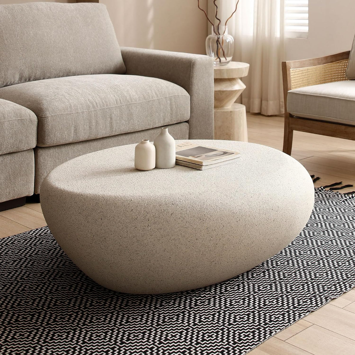 Sculptural Pebble Coffee Table