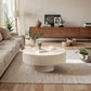 Modern Round Fluted Coffee Table