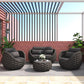 Riviera Rope 4 Piece Outdoor Conversation Set