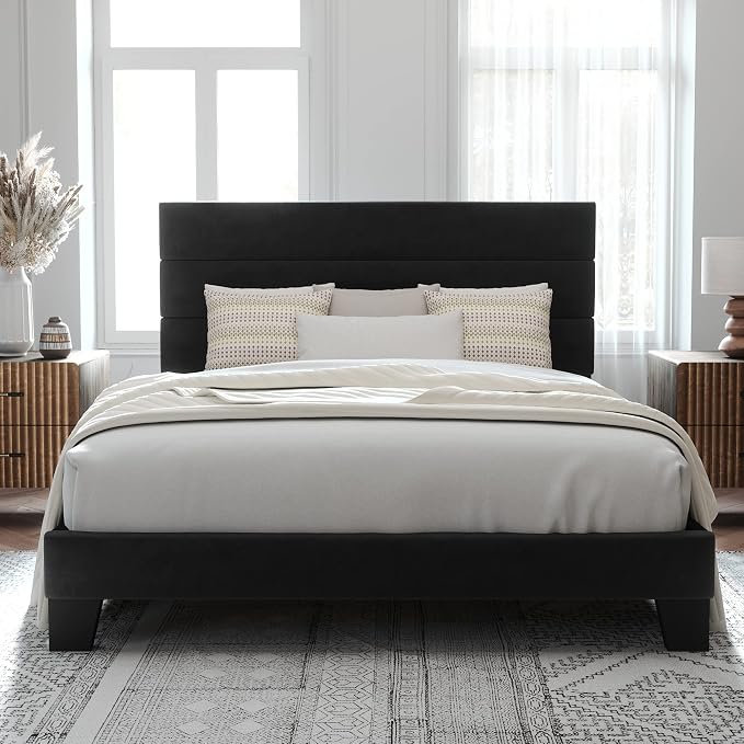 Minimalist Upholstered Bed