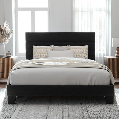 Minimalist Upholstered Bed