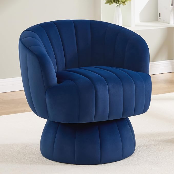 Serafina™ Velvet Swivel Accent Chair