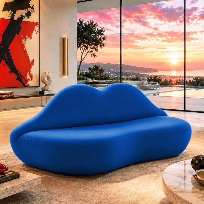 Art-Inspired Sculptural Lounge Chair