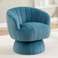 Serafina™ Velvet Swivel Accent Chair