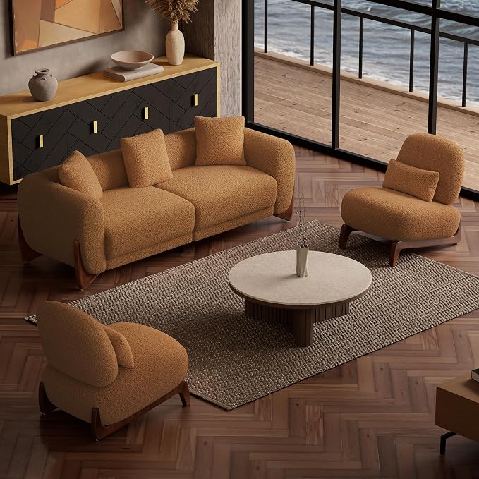 Modern Contour Boucle Cloud Collection