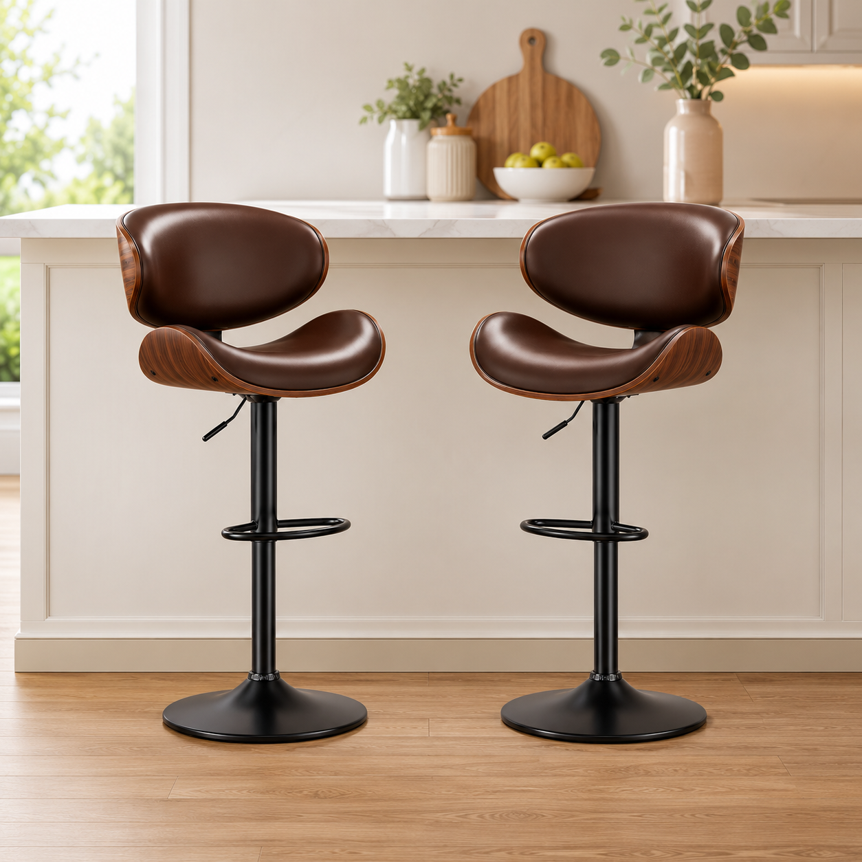 ContourLift 360° Adjustable Bar Stool Set