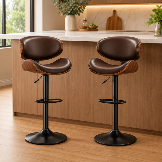ContourLift 360° Adjustable Bar Stool Set