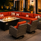 Sunset Ember 16-Piece Patio Fire Pit Set