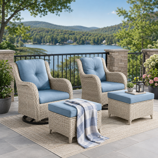 EverRock Outdoor Comfort Patio Set