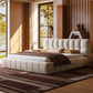 Luxe Bouclé Cloud Platform Bed