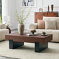 Architectural Block Base Coffee Table