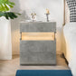 Modern LED 3-Drawer Nightstand