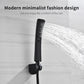 Modern Sleek High-Pressure Shower Head Set