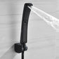 Modern Sleek High-Pressure Shower Head Set