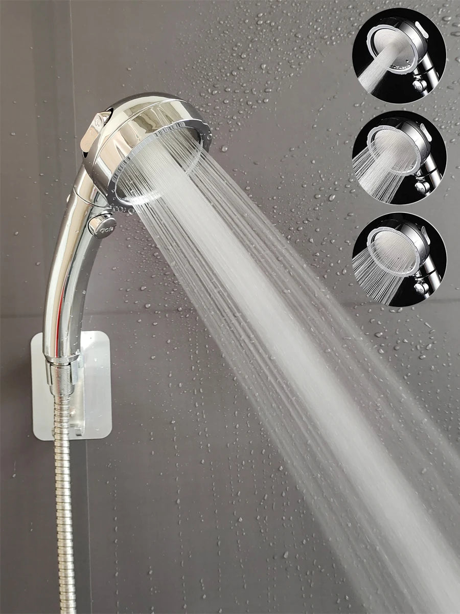 Universal High Pressure Shower Head Set