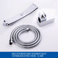 Modern Sleek High-Pressure Shower Head Set