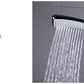 Modern Sleek High-Pressure Shower Head Set