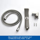Modern Sleek High-Pressure Shower Head Set