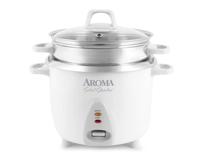 Aroma® 14-Cups Non-Stick Rice Cooker with Steamer